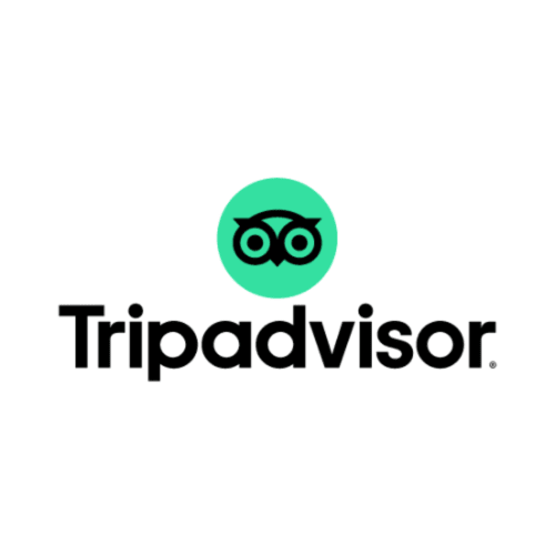 Logo TripAdvisor con icona di gufo per Podere Oca Bianca B&B a Pescia Romana, Italia