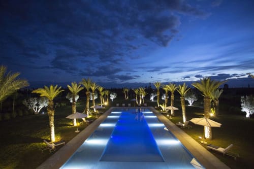 piscine creusée du lodge - Dune Collection Marrakech 