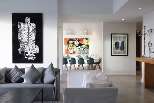 large living room of the villa in Marrakech - Dune Collection