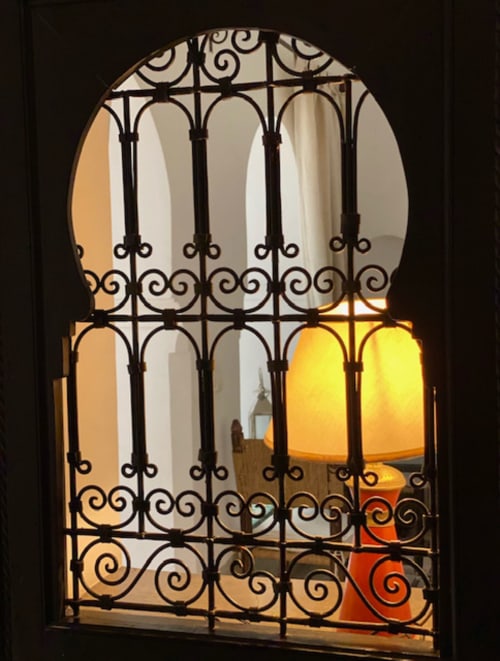 decoration of Riad Ajarif - unique stay in Marrakech