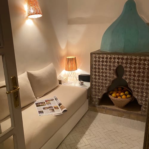 Riad Ajarif lounge - visit Marrakech
