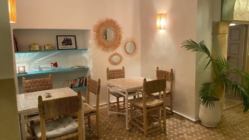 salle à manger - riad ajarif à Marrakech 