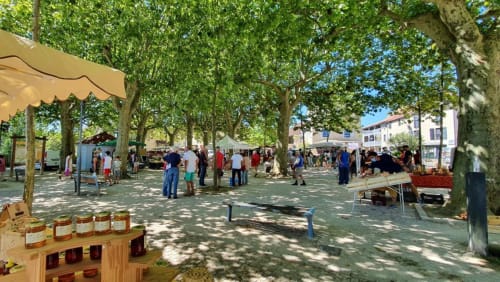 marché de labastide Murat