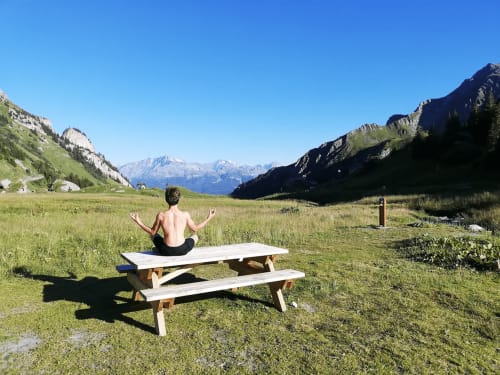 Détente et relaxation en montagne - Moment nature en Savoie