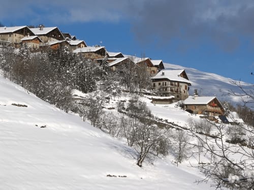 La thuile Granier - village dans la vallée de la Tarentaise - Alpes - Savoie