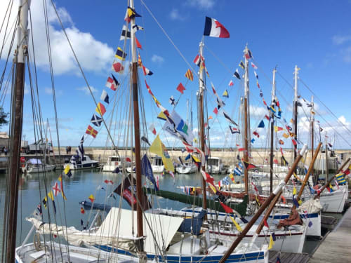 Voiliers dans le Port de La Flotte