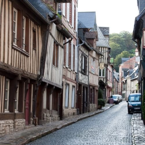 The Puits street, Honfleur.