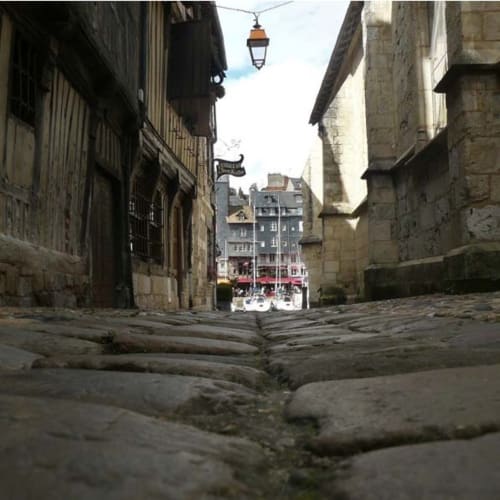 The petites-Boucheries street, Honfleur.
