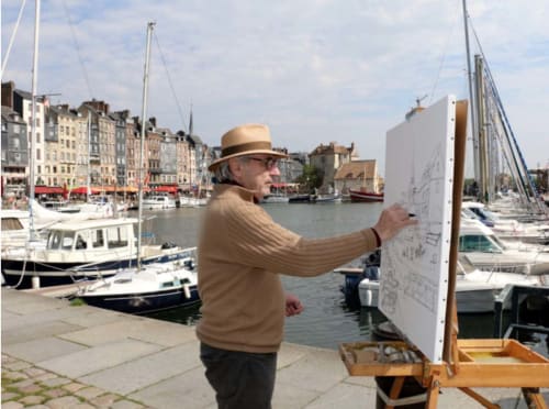 Sunday painter, art center.