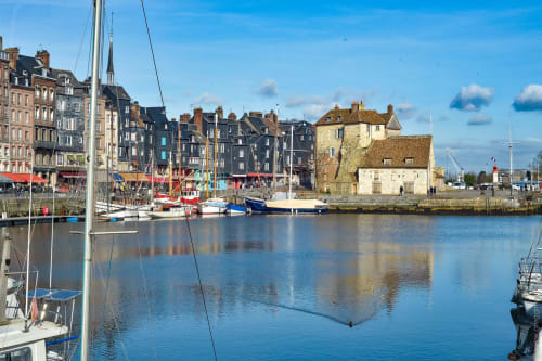 Honfleur, ville de normandie, Location, les maisons de Pierre et Valérie. 