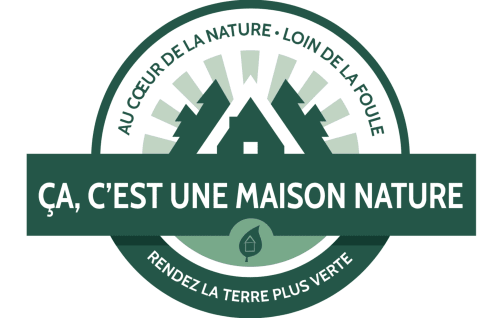 Badge écologiste La Maison Nature du gîte La Maison De L'Épine à Aime la Plagne, France