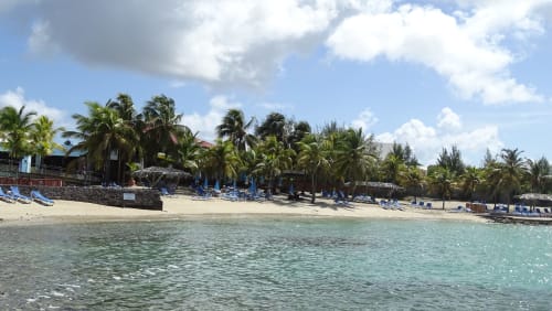 Holiday accommodation near the beach in Guadeloupe in St François