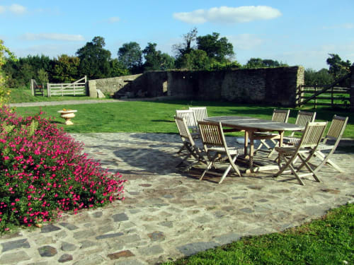 Chambre d'hôtes avec terrasse | La Vieille Foulonnière en Normandie