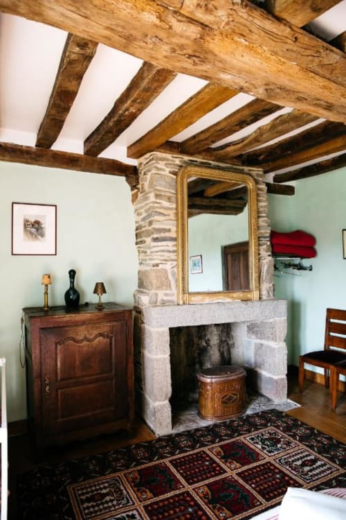 Chambre d'hôtes avec cheminée proche Mont Saint Michel | La Vieille Foulonnière