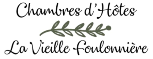 Logo Bed and Breakfast La Vieille Foulonnière in Normandy