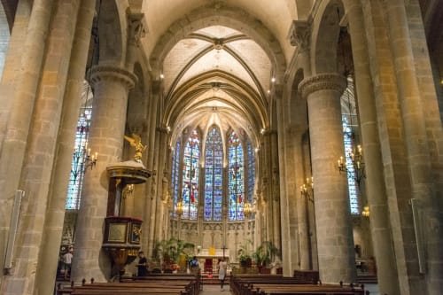 la Basilique Saint Nazaire de Carcassonne - monument Carcassonne