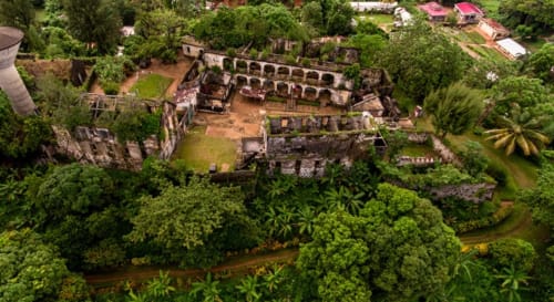 fort de la Possession Ambodifotatra Sainte Marie island Madagascar hotel Ecolodge le Ravoraha