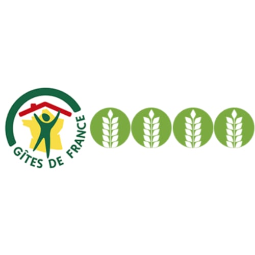 Logo Gîtes de France 4-épis pour le Domaine Des Bois Argentés, gîte d'hôtes à Pruniers-en-Sologne, France