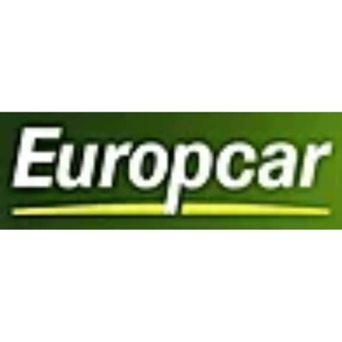 Logo Europcar, servizio di noleggio auto disponibile presso Gîtes Kaladja a Port-Louis, Guadalupa