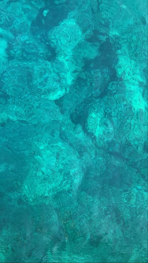 Turquoise seabed view from Casa Vacanze Del Golfo in Castellammare del Golfo