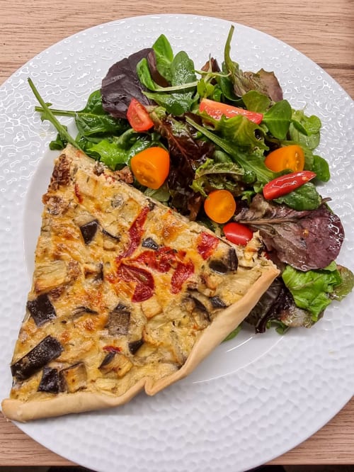 Une des succulentes entrées de nos table d'hôtes familiales