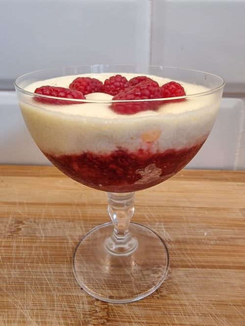 Une des desserts pour finir nos table d'hôtes en beauté