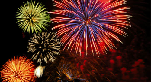 fireworks in dordogne - La Barrat