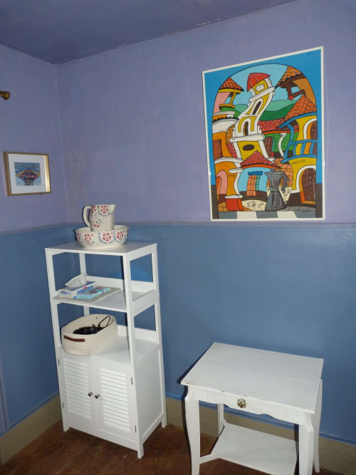 Chambres d'Hôtes La Fougeraie - Malvières, Auvergne FR - double room - family room
