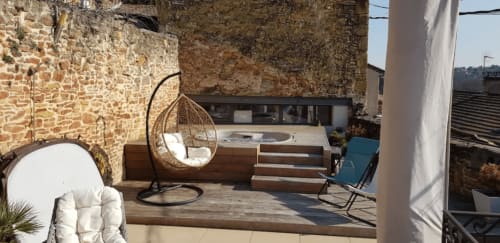 stay in the sun with jacuzzi - bed and breakfast near Lyon - Les Terrasses Dorées in Beaujolais