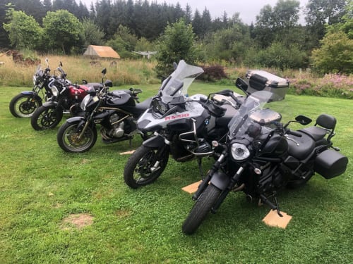 Bikers at La Fougeraie