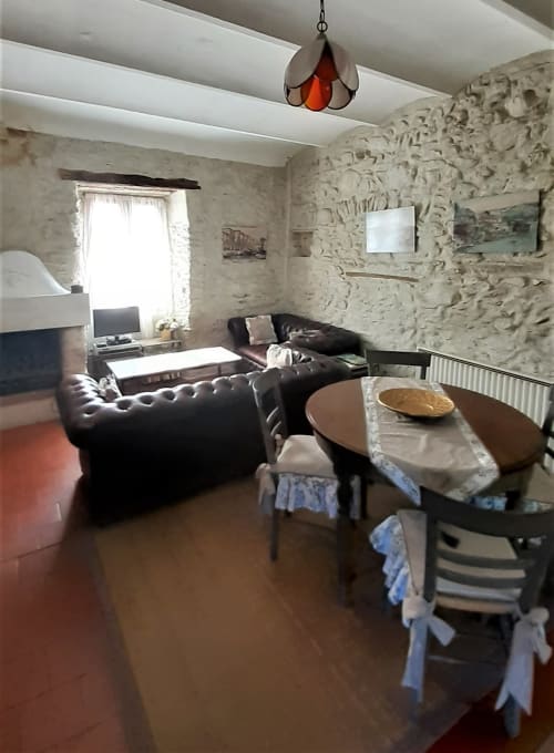 salon commun, chambres d'hôtes gard, séjour romantique