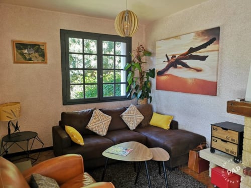 Espace salon, villa la case de mon père, Pénestin, Bretagne.
