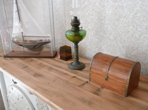 Objet de décoration villa Penestin, Bretagne. 