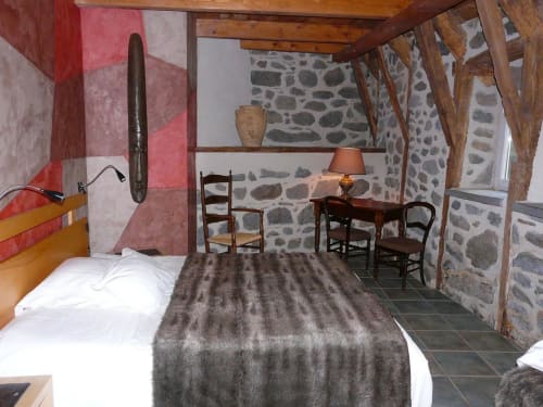 Dormir dans une chambre d'hôte détente à la Ferme de Moulhac