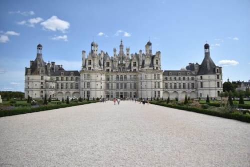 THE ROYAL CHATEAU de CHAMBORD, les arches de muschamp, Indre et Loire.