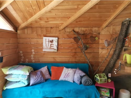 Cabane dans les arbres 6 personnes | Alpes Haute Provence - Mas des Pins