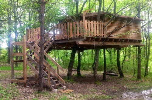 Cabane dans les arbres 1/6 personnes | Alpes Haute Provence - Mas des Pins / gorges du verdon