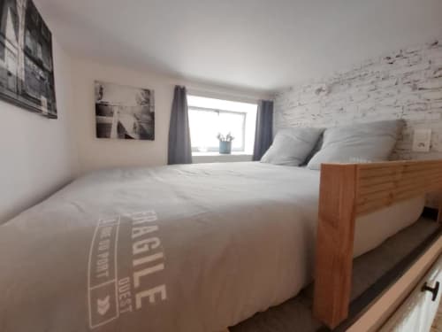 lit double - Location Appartements - Le Saint Georges à Villefranche-de-Rouergue