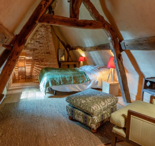 chambre double - vacances à deux - Cottage Les Forières - Maison d'hôtes normande