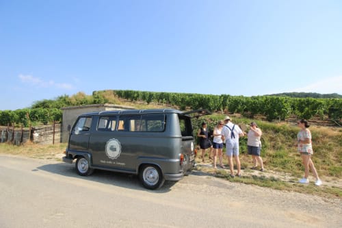 My vintage tour - trip by relay - vintage car - Maéva - lark - wine tourism - walk and champagne tasting - family - friends - lovers - 