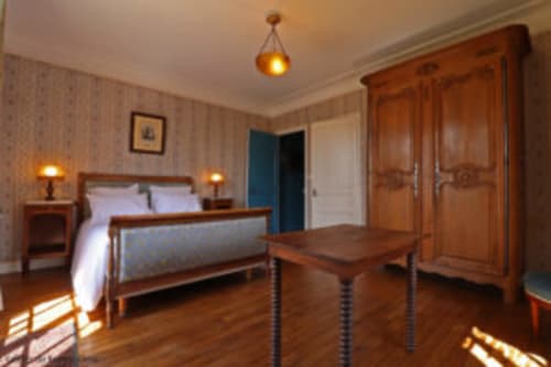 Chambre La Terrasse, Domaine des Thomins Maison d'hôte Cisai Saint-Aubin Hôtel Gacé