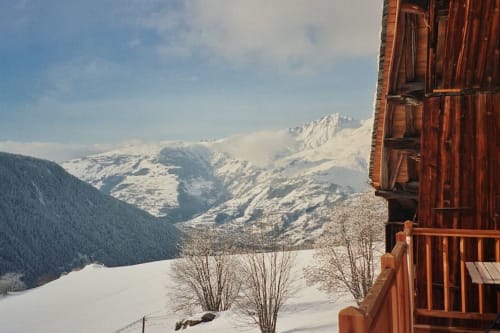 Gîte avec vue sur les Alpes et la vallée de la Tarentaise