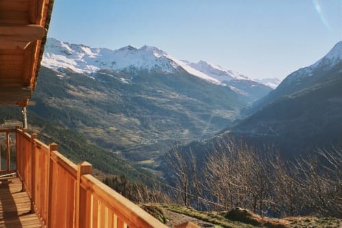 Vue splendide sur la vallée de la Tarentaise