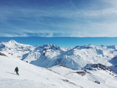 Profiter des Alpes et faire des sports d'hiver