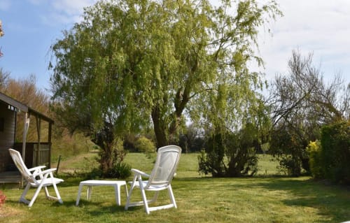 Jardin privatif et arboré sans vis à vis - Maison "Le Bugul" - 2 à 5 personnes - location vacances à Belle île en mer - les maisons de Kerdavid'île