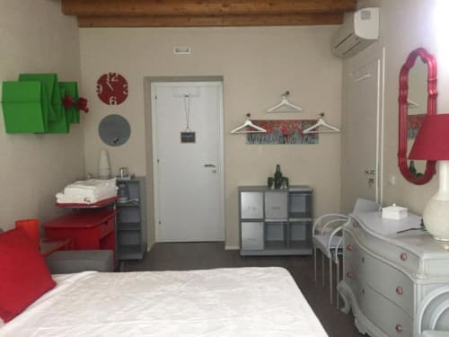 Agriturismo la Terzola 3.0, camera famigliare con vista giardino a Fiorenzuola d'Arda (Piacenza)