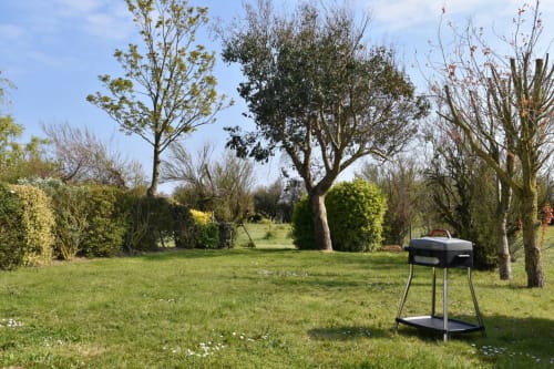 Jardin privatif et arboré - Maison "Les Grands Sables" - 4 à 8 personnes - location vacances à Belle île en mer - les maisons de Kerdavid'île