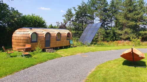de iglo, warme cocon, ongewoon verblijf, België, Les refuges du chalet. 