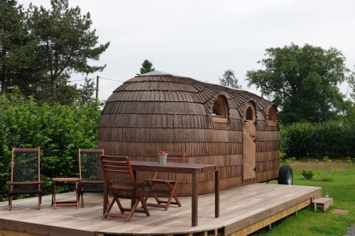 Igloo, verblijf en ongewone nachten in België, Jalhay, Les refuges du Chalet. 