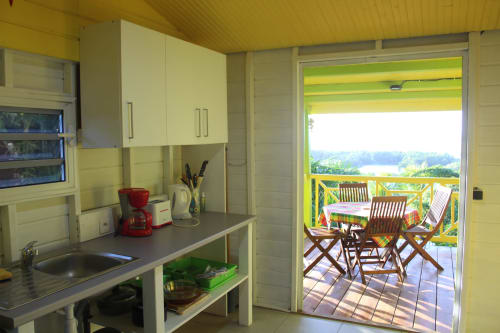 cuisine - Location de villas et bungalow - Oasis de Grande Anse à Deshaies en Guadeloupe